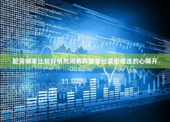 配资哪家比较好悄然间将两颗曾经紧密相连的心隔开