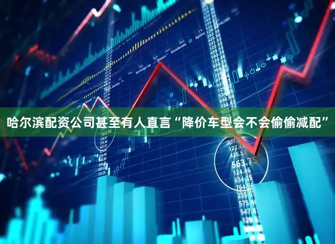 哈尔滨配资公司甚至有人直言“降价车型会不会偷偷减配”